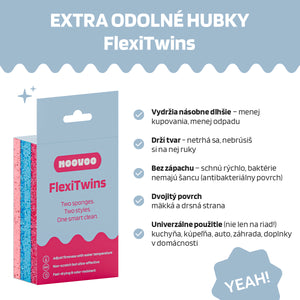 IZUZETNO IZDRŽLJIVE SPUŽVE FlexiTwins